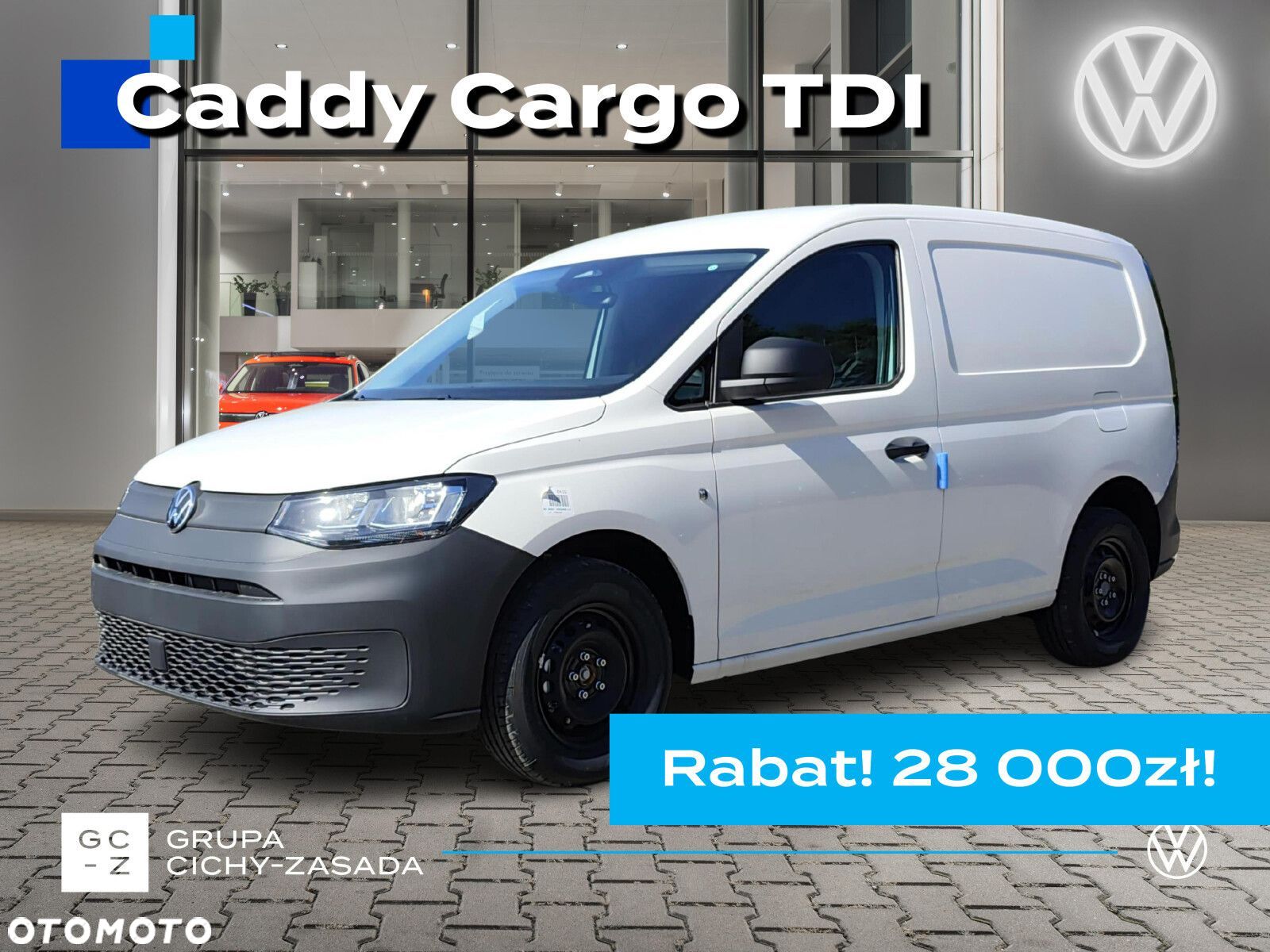 Volkswagen Caddy Cargo, 2,0TDI EU6 SCR 102KM, 6-bieg. manualna, r.o: 2755 mm - 1