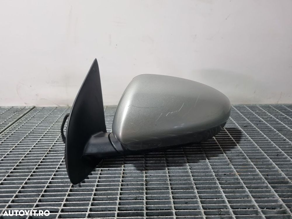 Oglinda stanga Nissan Qashqai 2008 - 2010 4 Usi Platinium Silver KY0 (1533) Cu rabatare ... - 1