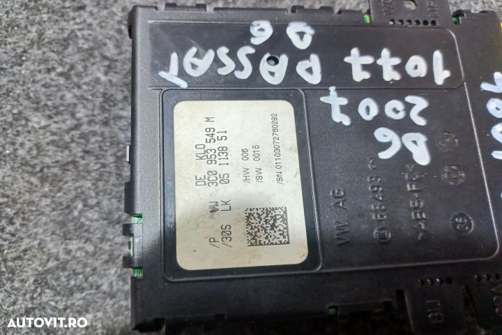 Modul / Calculator coloana de volan 3C0953549M Volkswagen VW Passat B - 3