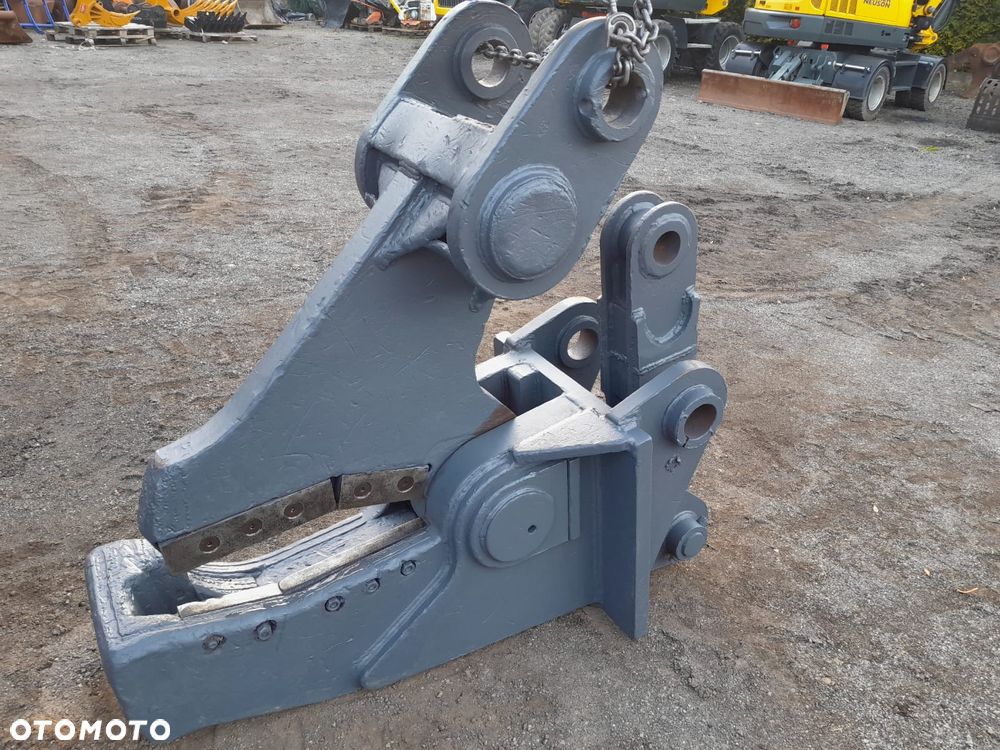 Nożyce szczęka kajman do cięcia złomu stali żelaza, 1200kg, fi 80mm. - 3