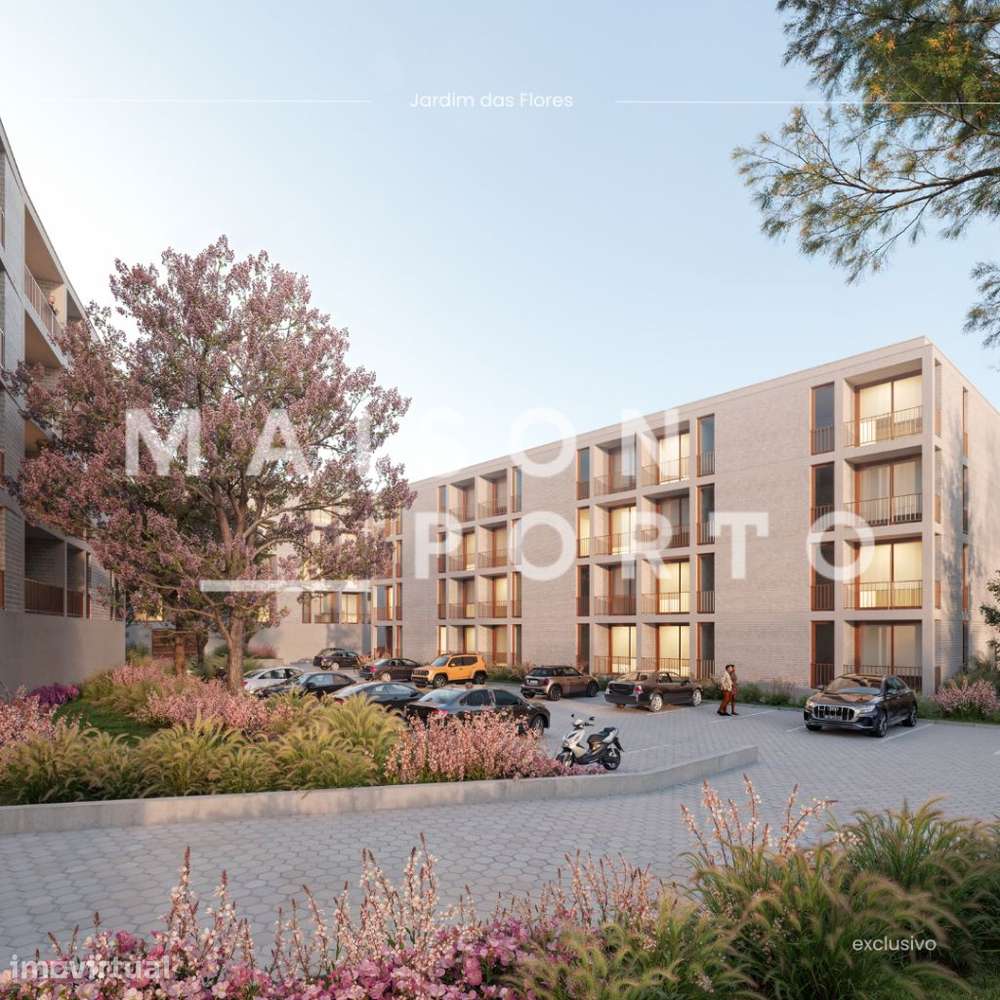 Apartamento T1 com Varanda e Estacionamento próximo ao Gaiashopping - Grande imagem: 2/34