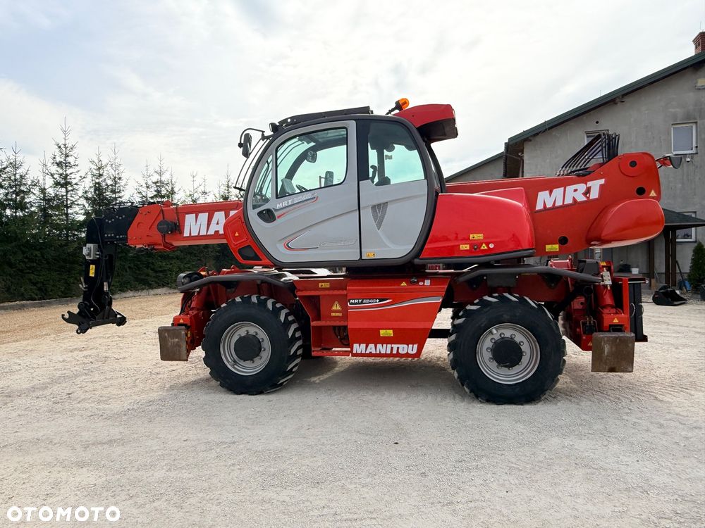 Manitou Ładowarka teleskopowa MANITOU ROTO Mrt 2540 + Privilage 360° obrotowa 2150 2550 1840 PILOT sterowania Kosz Widły manitka silnik Mercedes 2015r Wciagarka dźwig 1 właściciel KLIMA serwisowana Merlo - 40