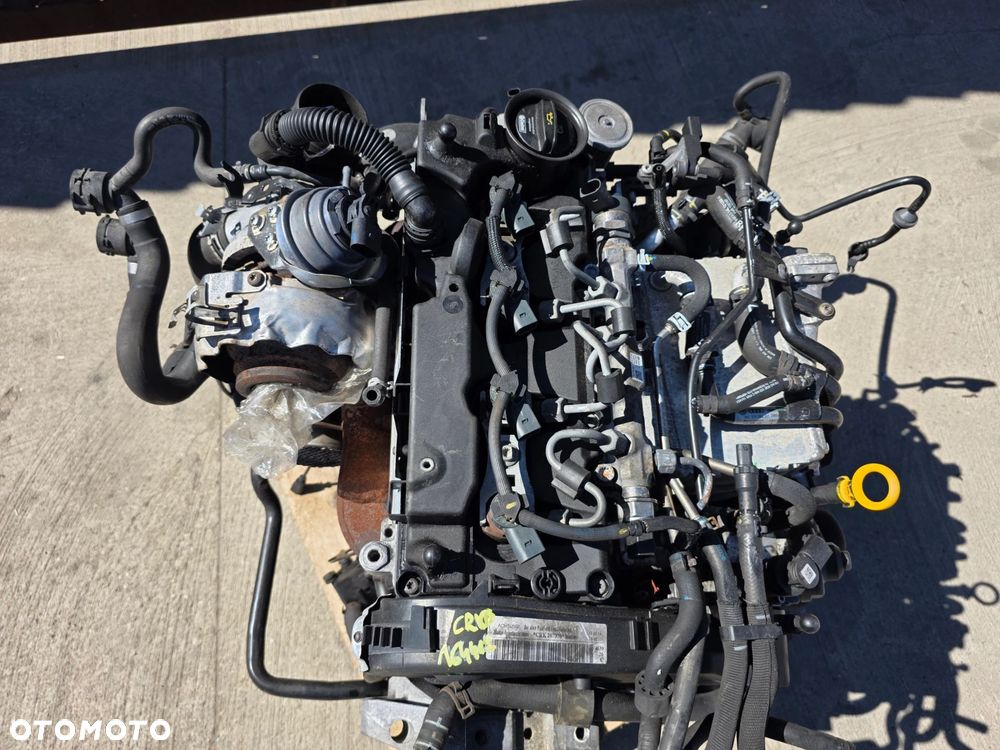 SILNIK KOMPLETNY AUDI VW SEAT SKODA 1.6 TDI CRK CRKB 164412 KM ORYGINAŁ !! - 4