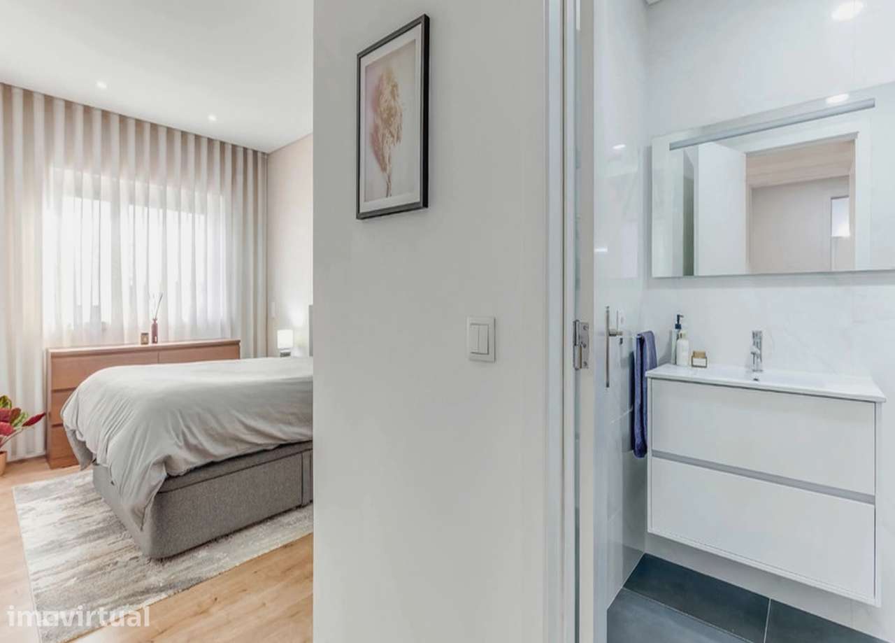 Apartamento T1 na Maia com garagem e varanda - Grande imagem: 3/20