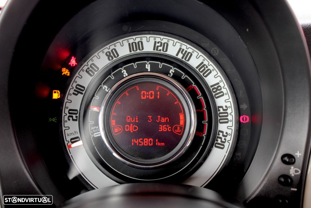 Fiat 500 1.3 16V MJ Lounge S&S - 9