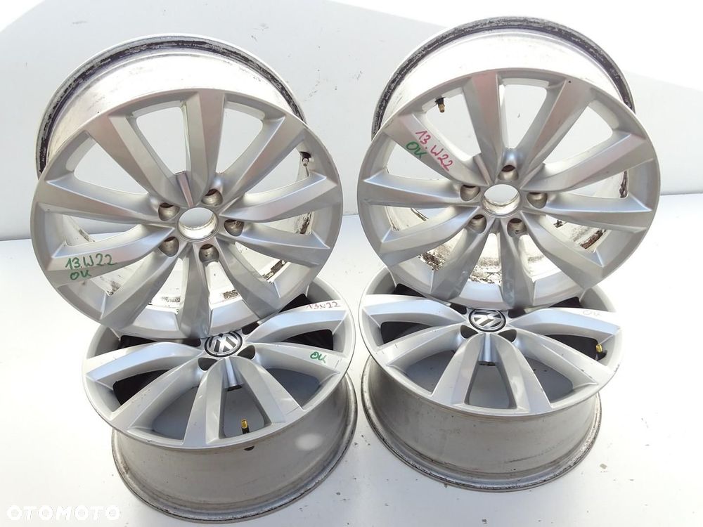 ALUFELGI FELGI 17 5x112 7" ET 43 5N0601025AH VW TIGUAN I 5N LIFT SHARAN - 2