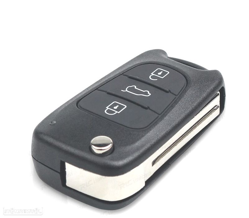 CHAVES COMPLETA HYUNDAI I30 IX35 3 BOTÕES - 5