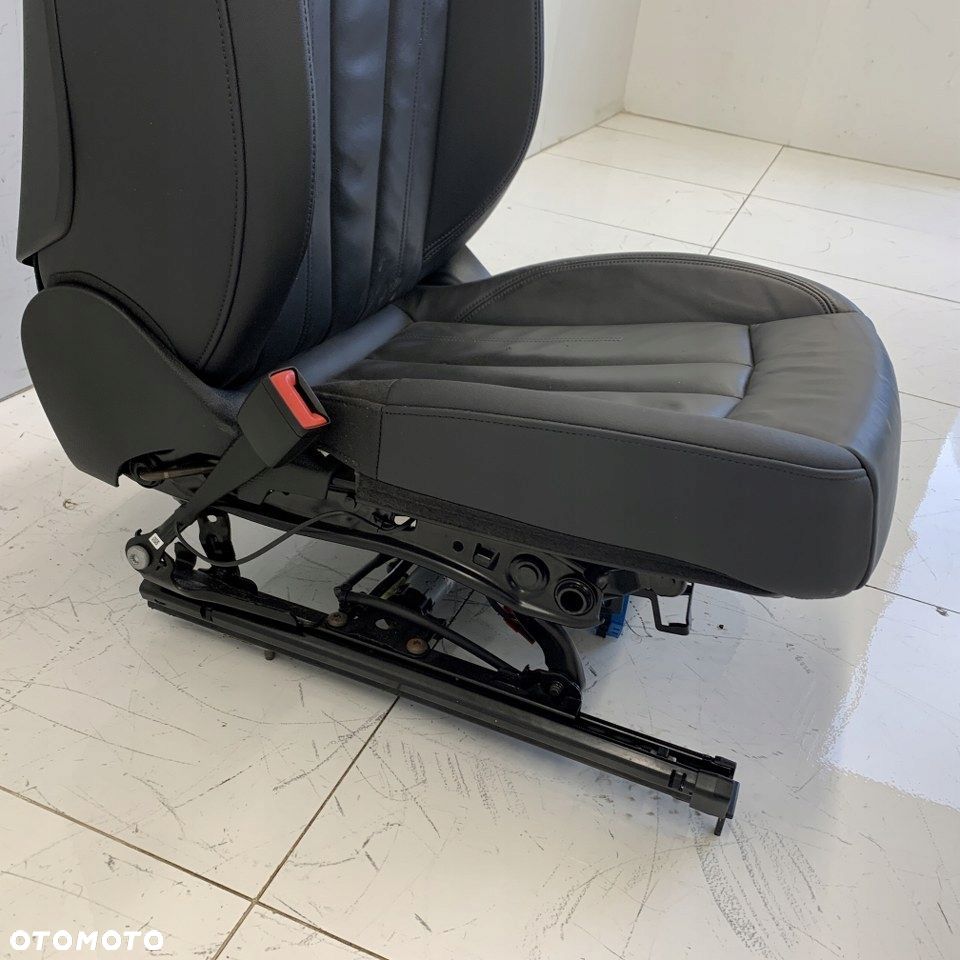 Siedzenie lewe przód SKÓRA fotel elektrycznie suwany AUDI A4 B9 8W LIFT 22r - 5