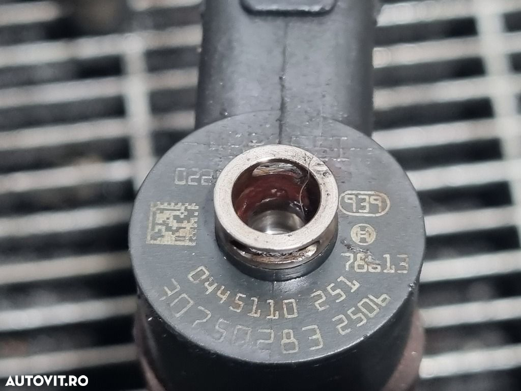 Injector Volvo XC90 Facelift 2.4 Diesel 2007 - 2014 185CP D5244T4 Euro5 (1224) 0445110251 - 4