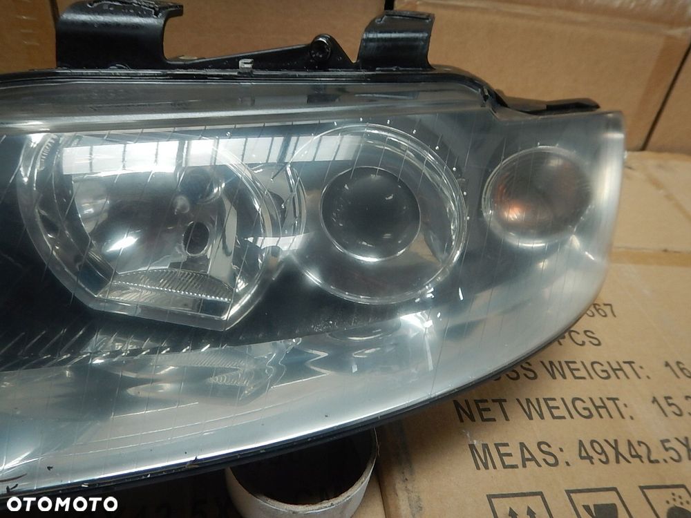 lampa przod lewa audi a4 b6 soczewka eu - 4