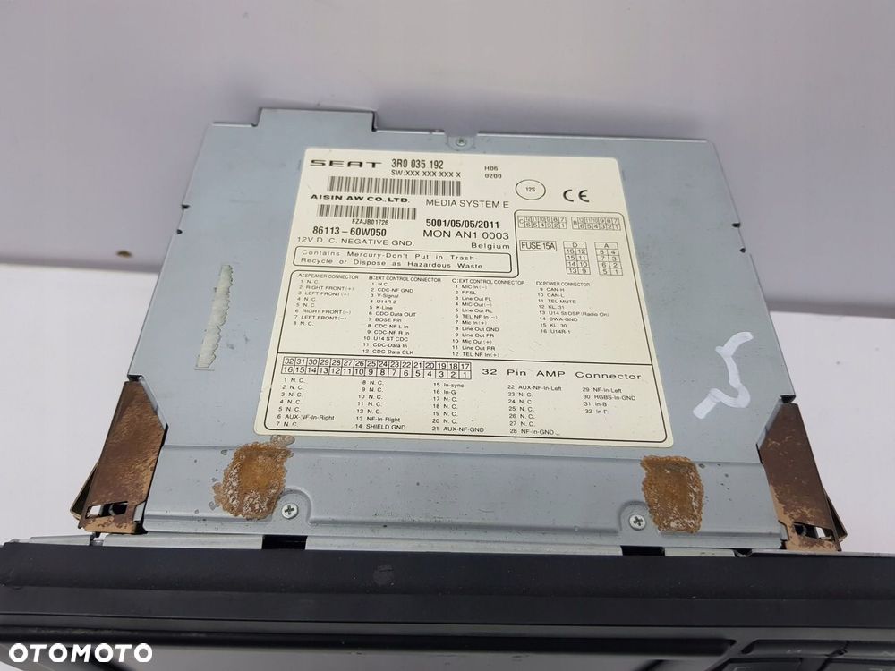 radio nawigacja Seat EXEO - 5