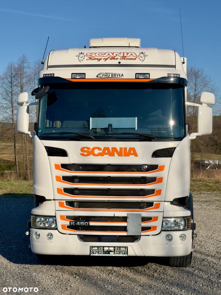 Scania SCANIA R450 / IZOTERMA / KONTENER / DO ŻYWCA / SILNIK 6 CYLINDROWY / 13 LITROWY  / KLIMA POSTOJOWA / WINDA / SPROWADZONY / SYPIALKA / AUTOMAT / 18 PALET / E6 / STAN BARDZO DOBRY - 3