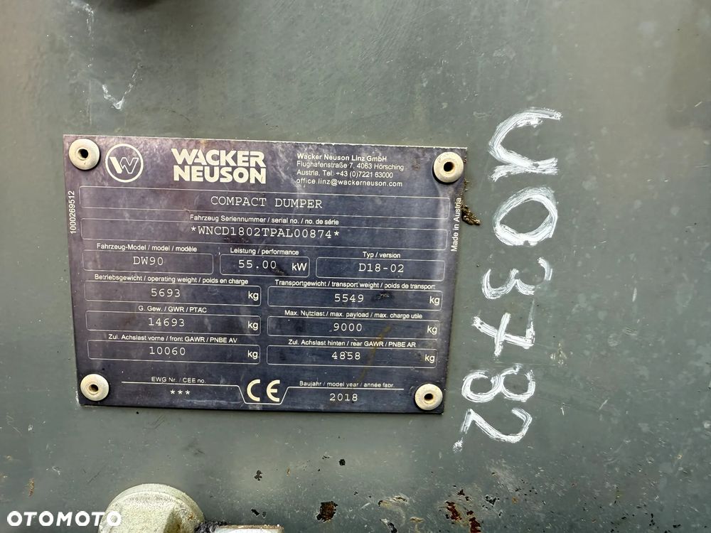 Wacker Neuson DW90 - 22