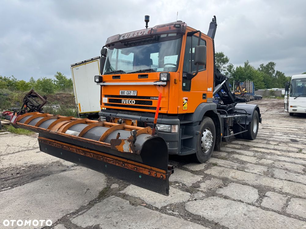 Iveco Eurotech 190E27 Hakowiec Solarka Piaskarka Pług Specjalny Tylko 94 tys km - 15