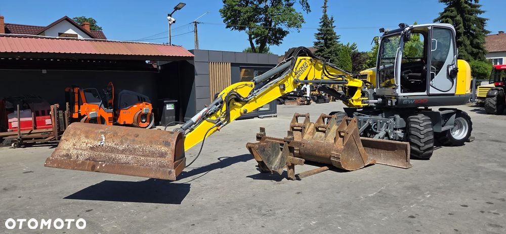 Wacker Neuson <<Wacker Neuson EW100,5łyżek+widły,2014r,szybka skrzynia, centralne smarowanie,sprowadzona!>> - 34