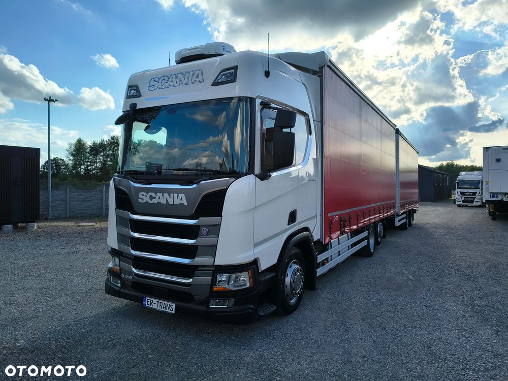 Scania R 450 / ZESTAW TANDEM 120 M3 / 7,75 M + 7,75 M / SALON PL - 14