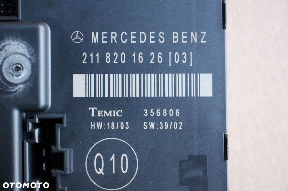 Moduł drzwi PRAWY TYŁ Mercedes E-klasa w211 2118201626 - 1
