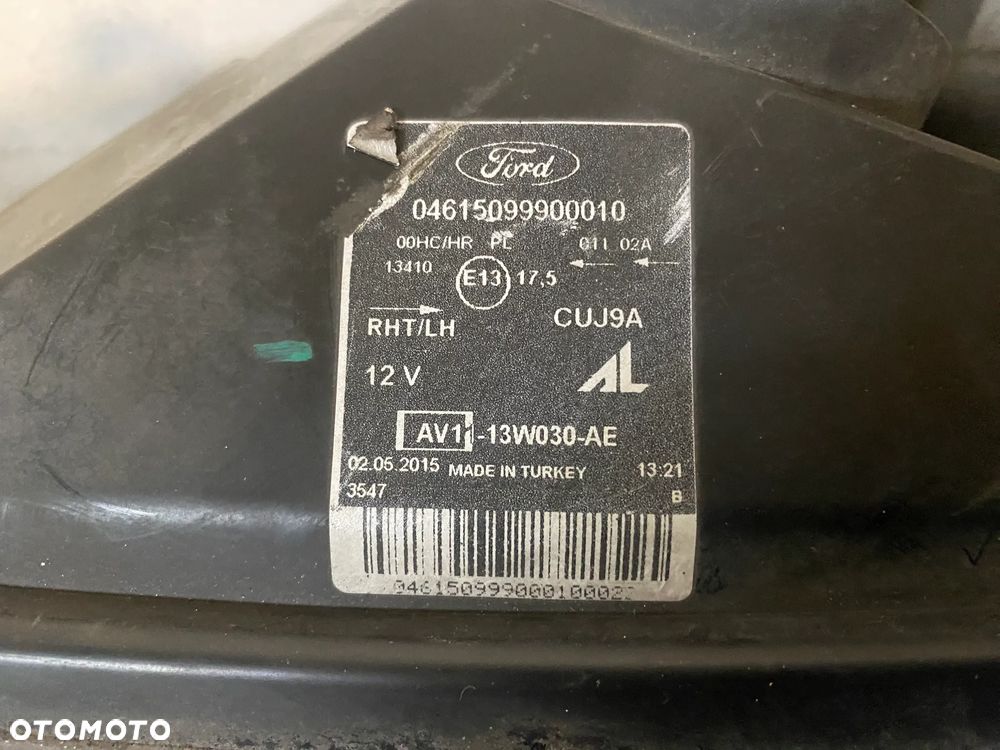 lampa ford b max zwykła lewa eu cała - 3