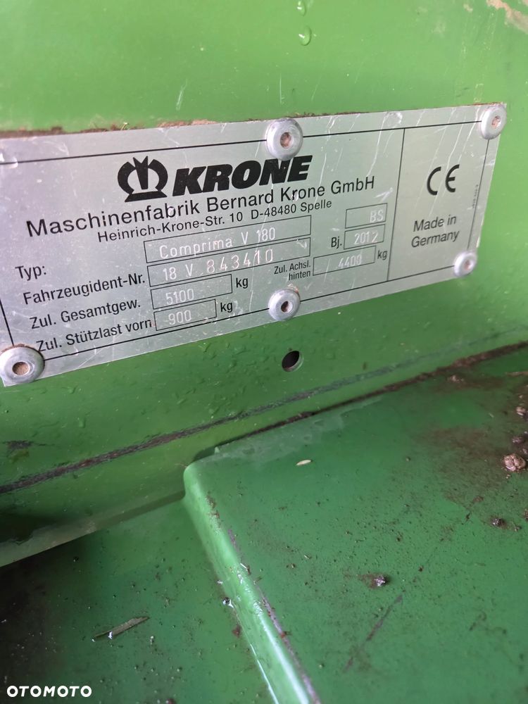 Krone Comprima V180 XC - 10