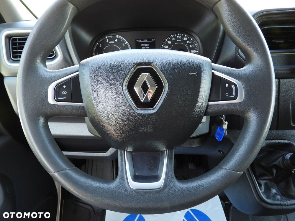 Renault MASTER  PLANDEKA 10 PALET WEBASTO TEMPOMAT LEDY PNEUMATYKA KLIMATYZACJA  165KM - 34