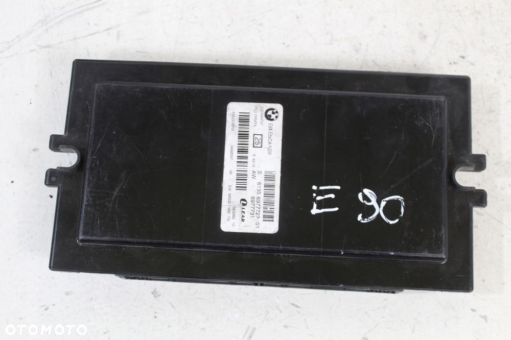 MODUŁ STEROWNIK ŚWIATEŁ BMW E90 6977723 - 4