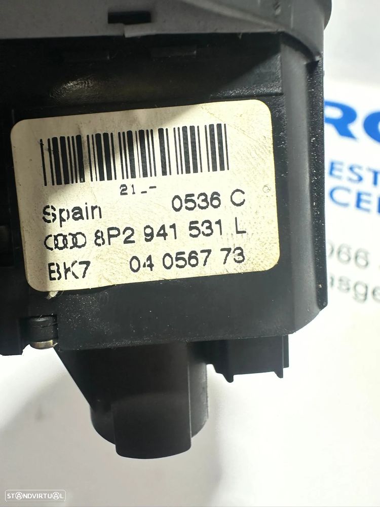 .Modulo Comutador Switch Luzes Original VW Audi A3 8P 8P2941531L 2003 - 2013 - 7