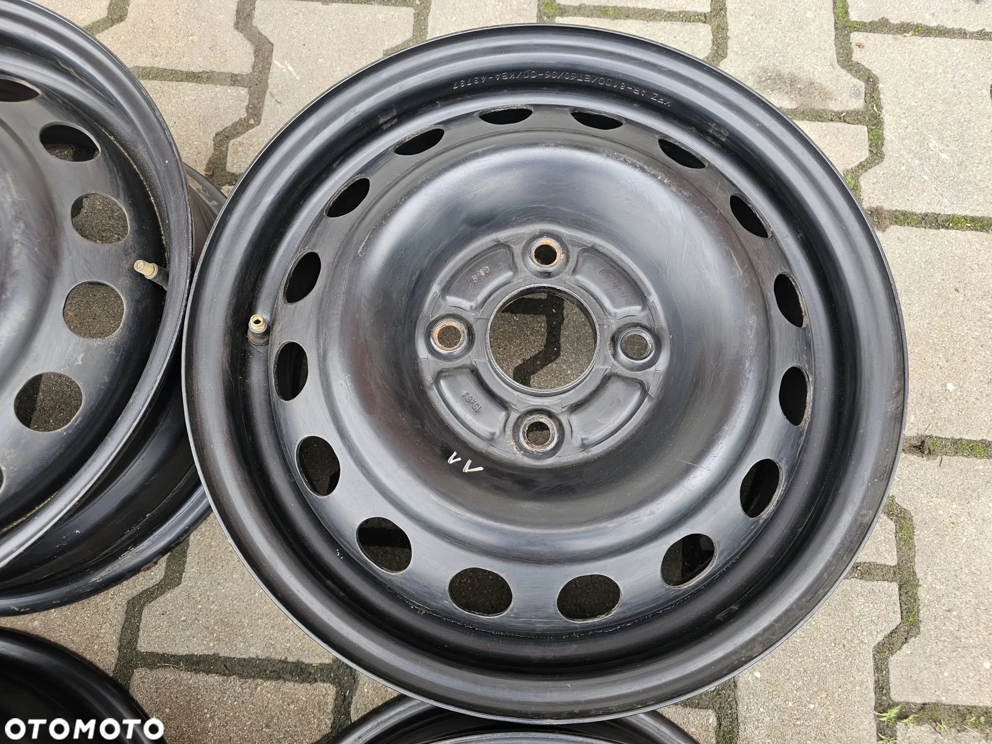 (S19) Felgi stalowe 15'' Honda OE Civic Accord 4 5 6 Prelude / 6Jx15 ET60 4x114.3 - 5