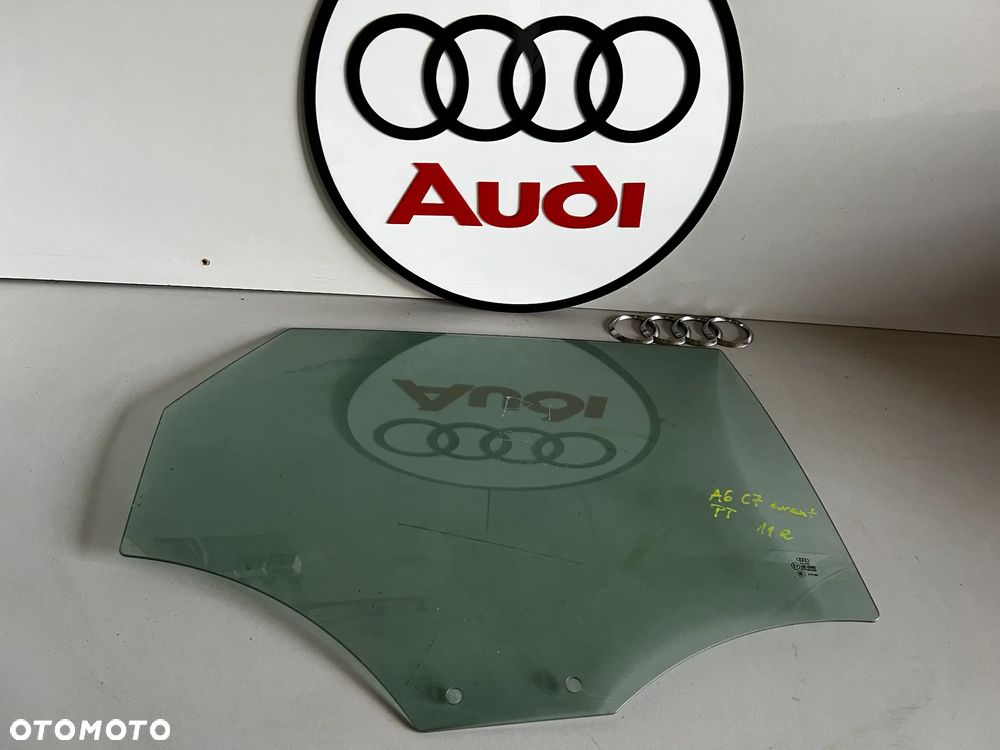 SZYBA DRZWI PRAWY TYŁ audi a6 c7 AVANT 11r - 1