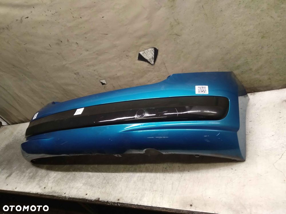 ^ ZDERZAK TYŁ TYLNY PEUGEOT 207 KMU NIEBIESKI - 2