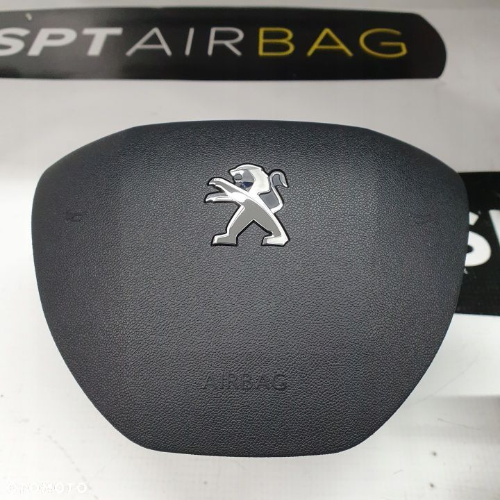 PEUGEOT 308 T9 DESKA ROZDZIELCZA KONSOLA KOKPIT PULPIT PODUSZKI AIRBAG AIR BAG PASY KIT SET - 6