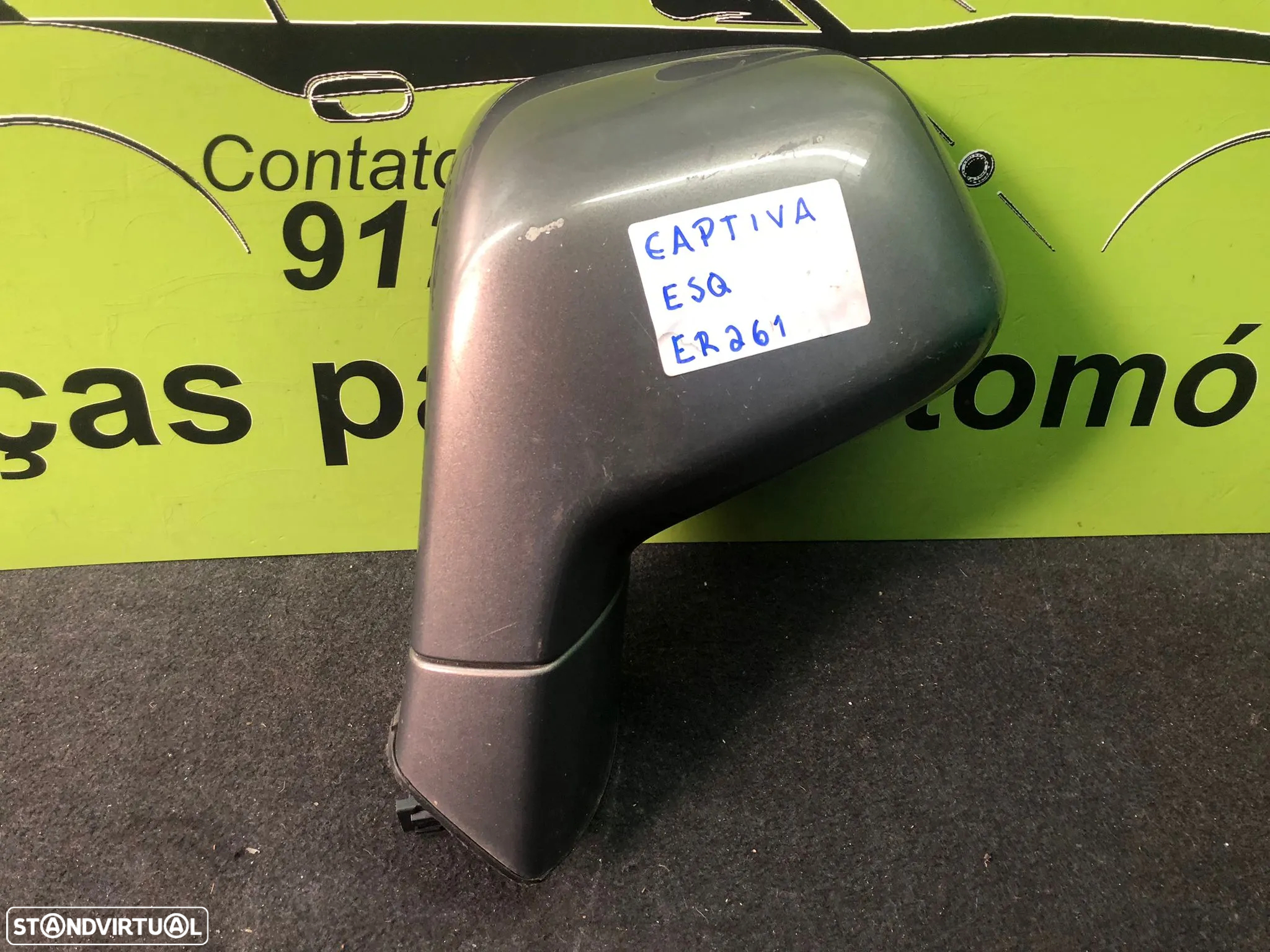 CHEVROLET CAPTIVA ESPELHO RETROVISOR ESQUERDO - ER261 - 2