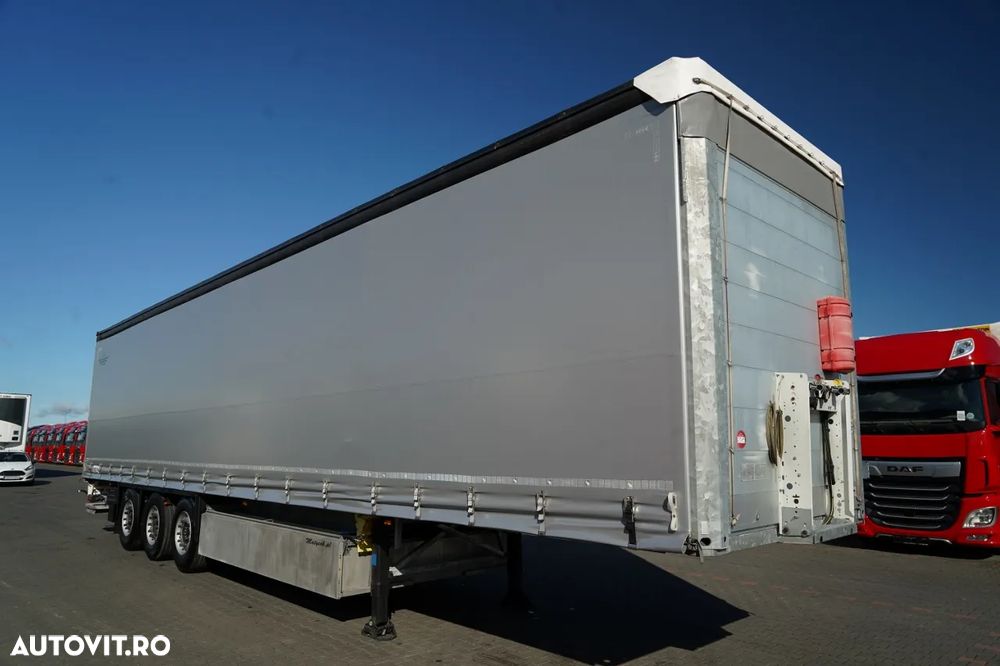 Schmitz Cargobull CORTINĂ / ELEVATOR DE SARCINĂ / 2x AXE DE RIDICARE / COȘ PENTRU PALEȚI - 7