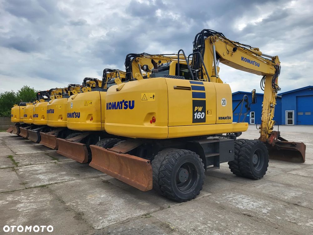 Komatsu PW 160 -10 spr z Niemiec - 16