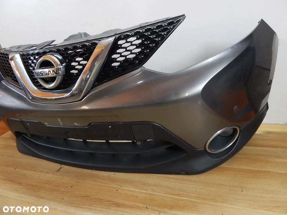 Zderzak przód atrapa kamera 4xPDC blis Nissan Qashqai J11 13-17 szary KAD Łuków części - 3