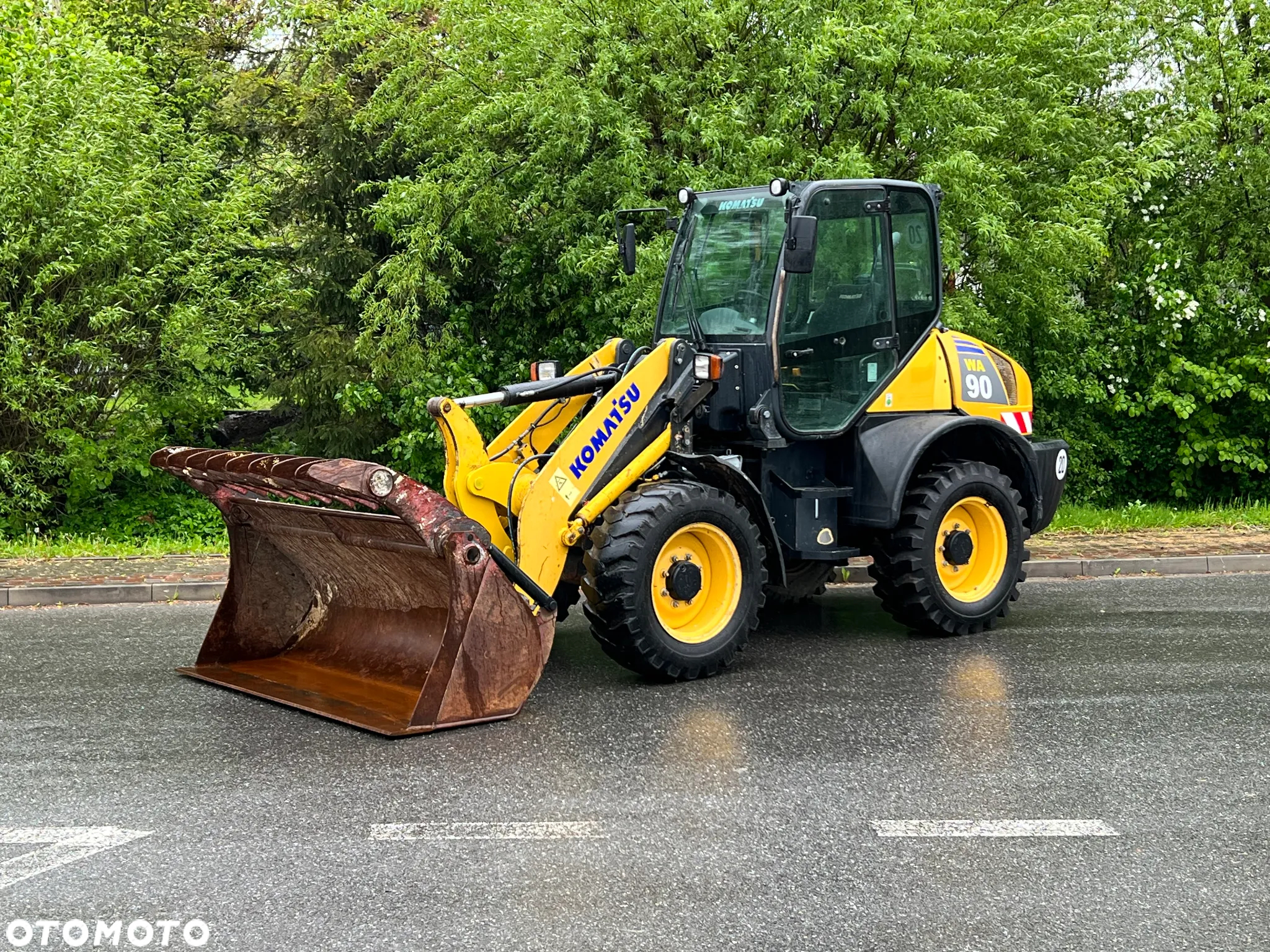 Komatsu Ładowarka KOMATSU WA 90 STAN IDEALNY - 11