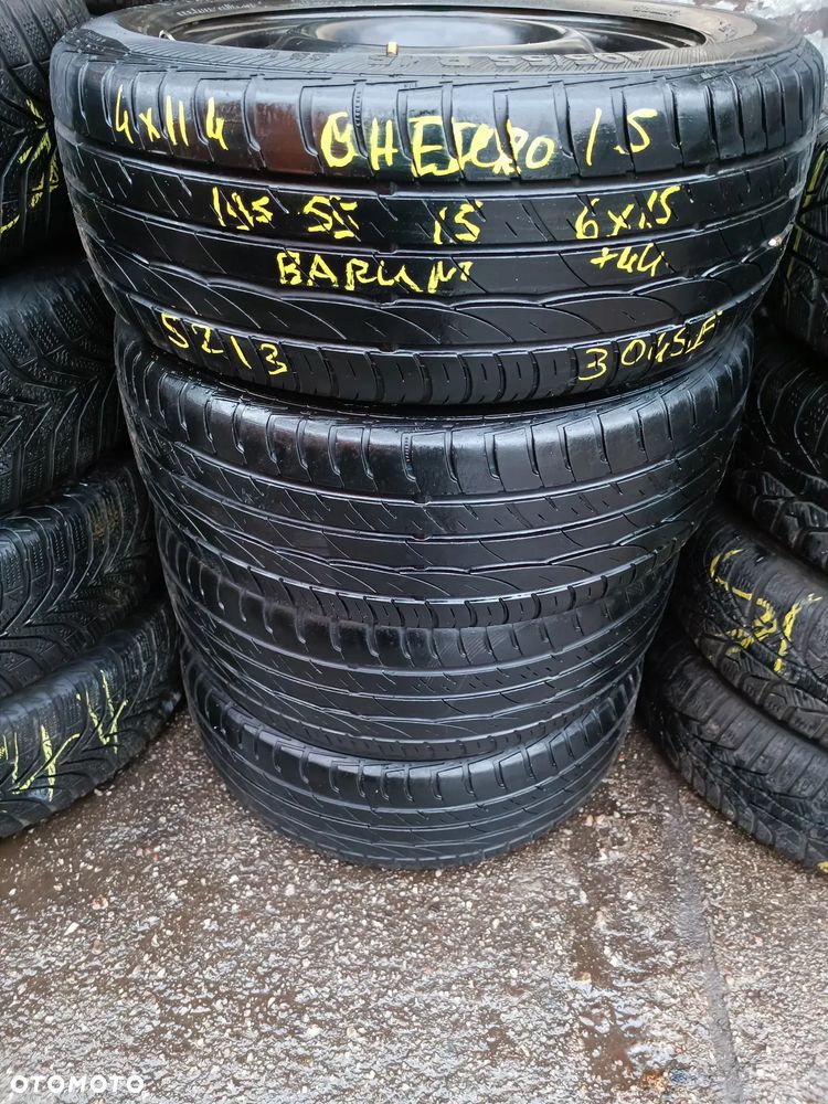 4x114 Felgi Stalowe 4x114,3 Stal 15 Koła letnie lato CHEVROLET Daewoo REZZO Lacetti Nubira Tacuma 5,5mm Legnica ALU-RAD 195/55 - 5