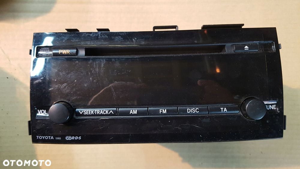 toyota prius ii 03-09 radio - 1