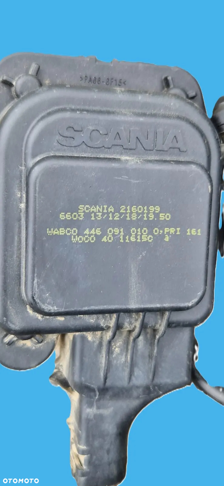 Zawor Elektrozawor Ogrzewania Nagrzewnicy SCANIA 2160199 WABCO 446091010 - 2