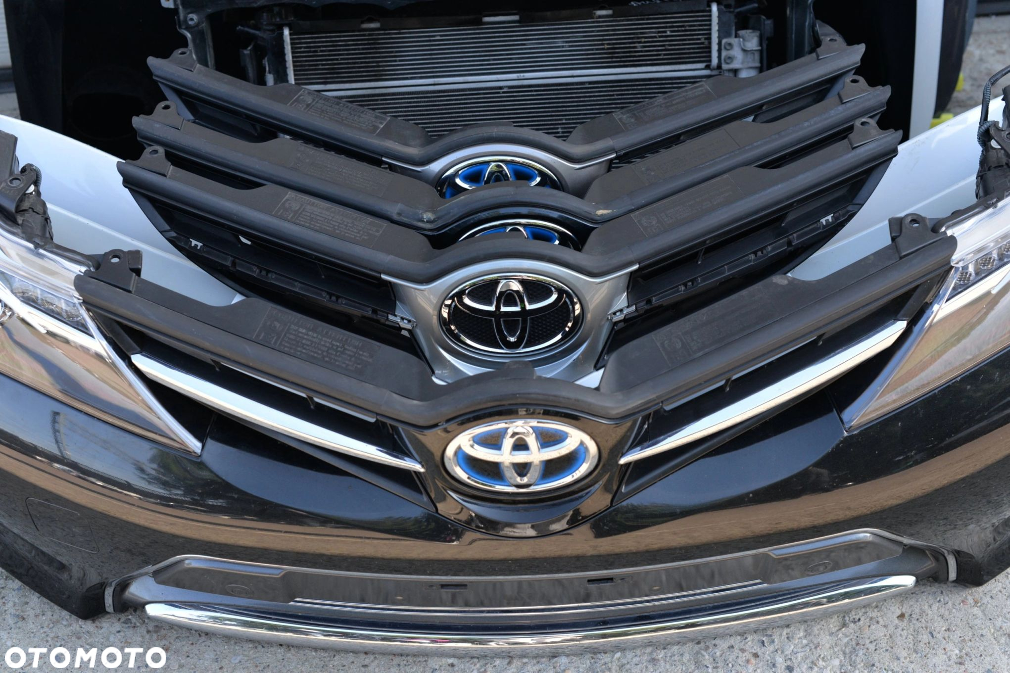MASKA ZDERZAK GRILL BŁOTNIK LAMPA XENON PAS BELKA TOYOTA AURIS 2 II 12-15 - 8