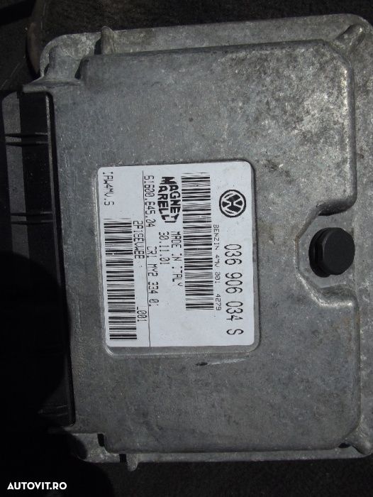 Calculator motor VW Polo 1.4 16v cod S dezmembrez VW Polo 9N - 1