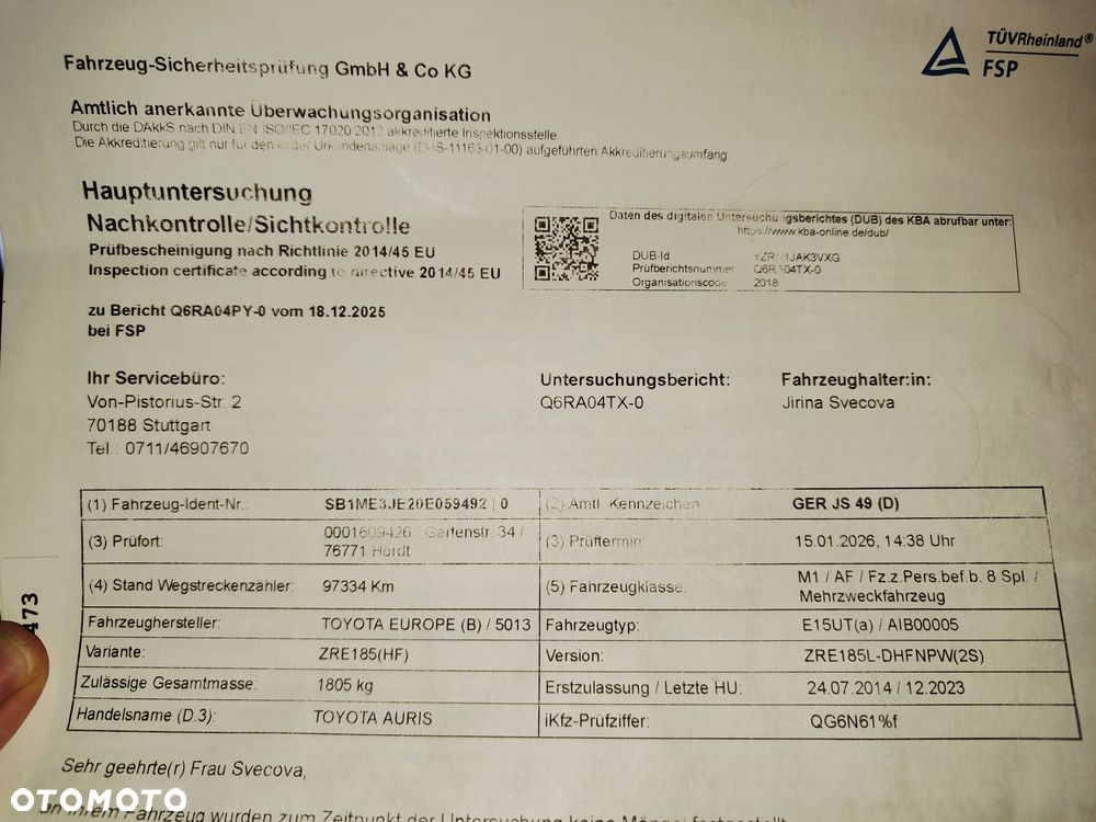 Toyota Auris 1.6 Valvematic Comfort - 30