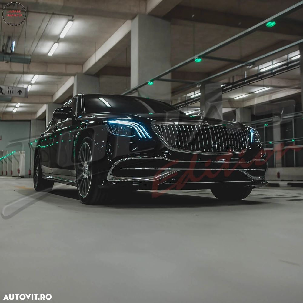 Faruri Full LED Mercedes S-Class W222 Maybach X222 (2013-2017) Facelift Design- livrare gratuita - 4