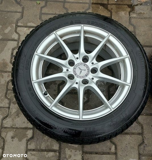 MERCEDES W204 FELGA OPONA ZIMA 205/55/16R 7,5MM