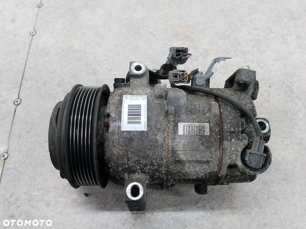 SPRĘŻARKA KLIMATYZACJI RENAULT SCENIC III FL 926005211R GE447160-5760 DENSO - 1