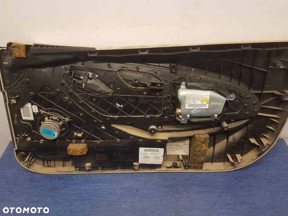 BMW 6 E63 TAPICERKA DRZWI PRZÓD LEWE AIRBAG - 10