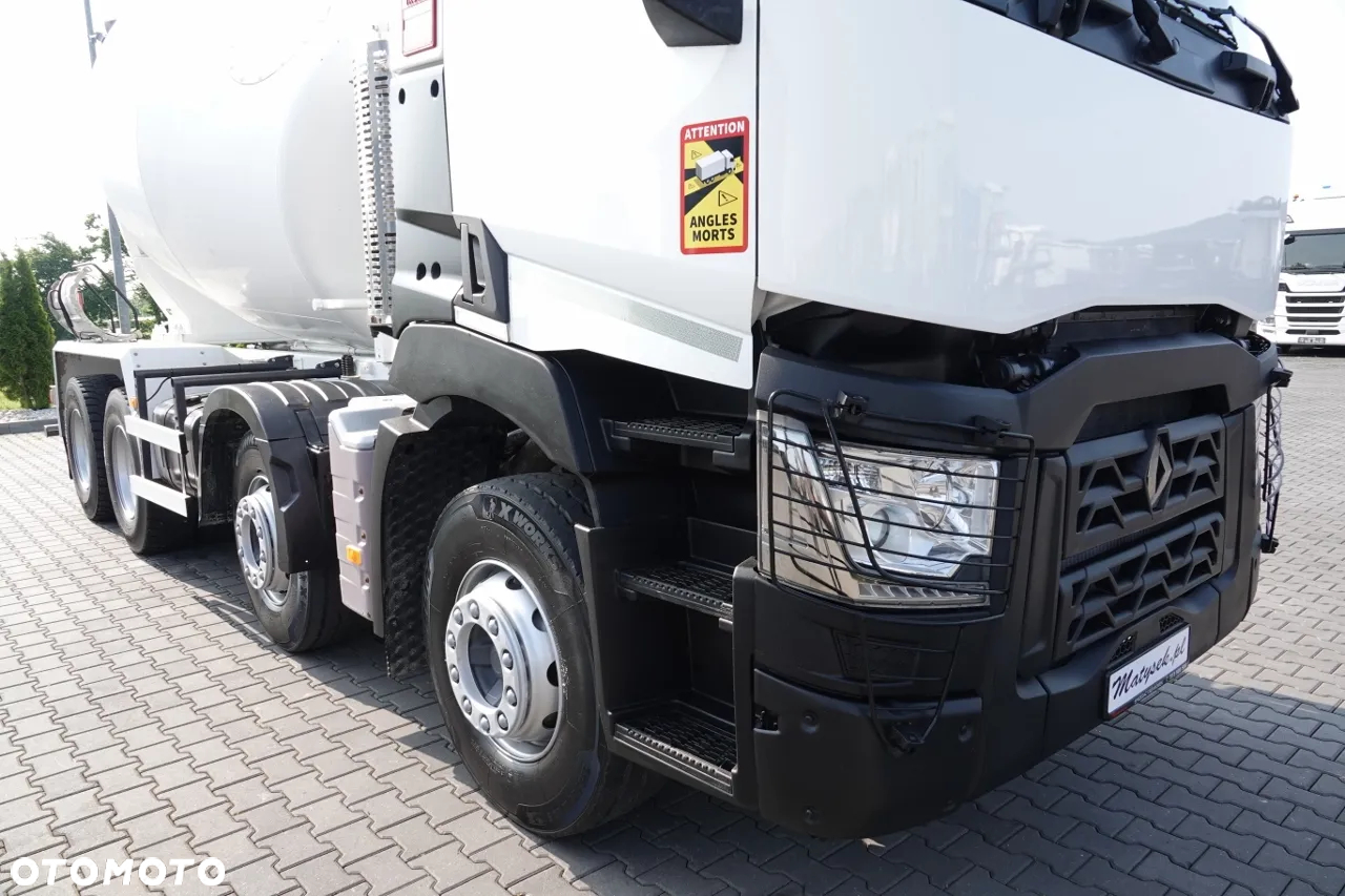 Renault C 380 / 8X4 / BETONOMIESZARKA / GRUSZKA / SCHWING STETTER  9 M3 / EURO 6 / 2017 ROK - 5