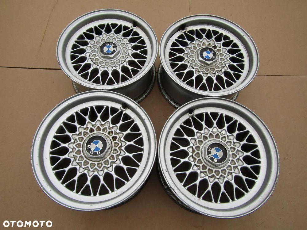 4x Felgi Aluminiowe 15 BMW E21 E24 E34 7 j 5x120 ET20 piasta 72,1 m 1179774 - 3