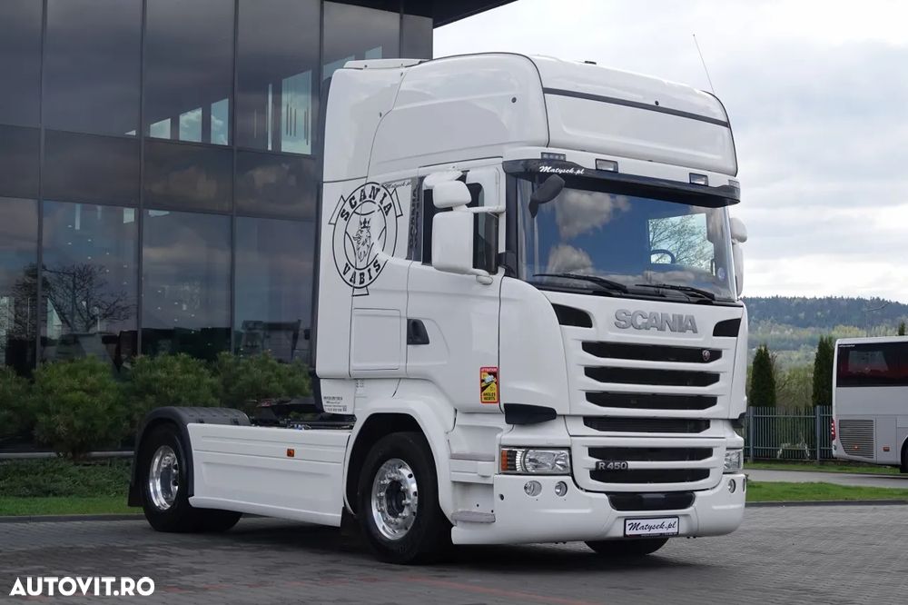 Scania R 450 / RETARDER / TOPLINE / FULL AIRMATIC / JANTE DIN ALIAJ / EURO 6 / - 2