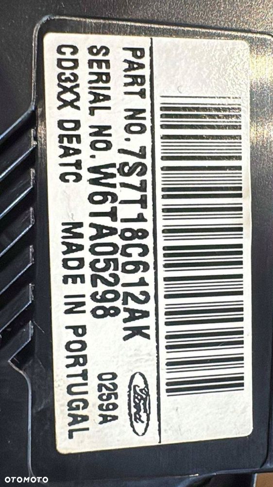 panel klimatyzacji ford mondeo mk4 przedlift - 3