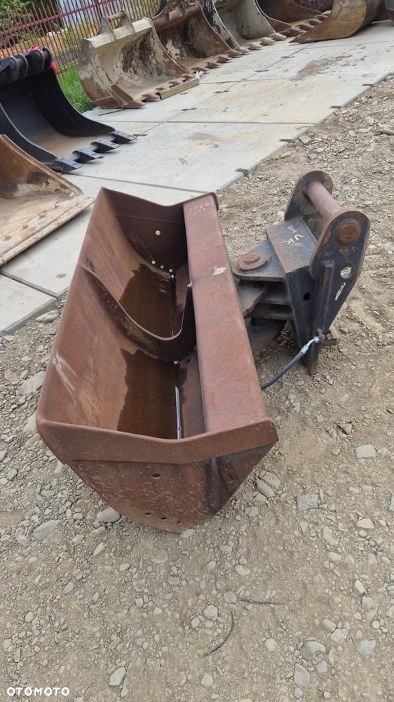 Łyżka skarpowa hydrauliczna 180cm złącze Lehnhoff MS10 Radlinger skarpówka uchylna - 2